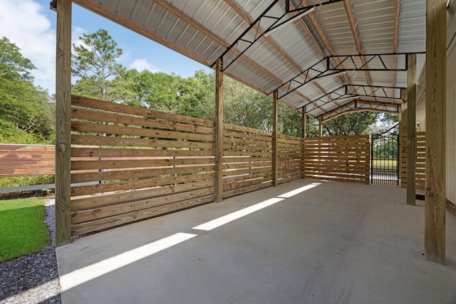 1650 Caswell Rd, Defuniak Springs, FL 32433 - view of patio with fence