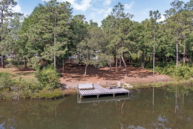 1650 Caswell Rd, Defuniak Springs, FL 32433 - dock area with a water view