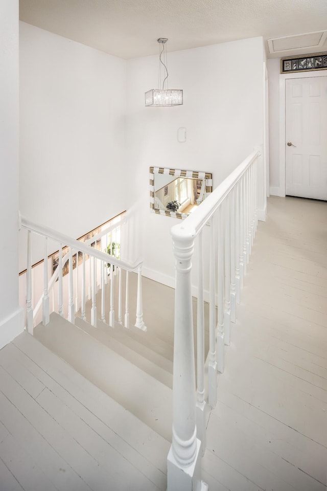 327 NE Yacht Club Dr, Fort Walton Beach, FL 32548 - staircase with baseboards
