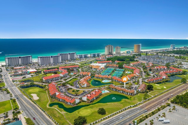 520 N Richard Jackson Blvd Unit 1510, Panama City Beach, FL 32407 - view of urban area with a nearby body of water and a golf club