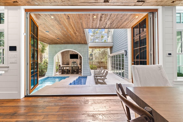 view of deck