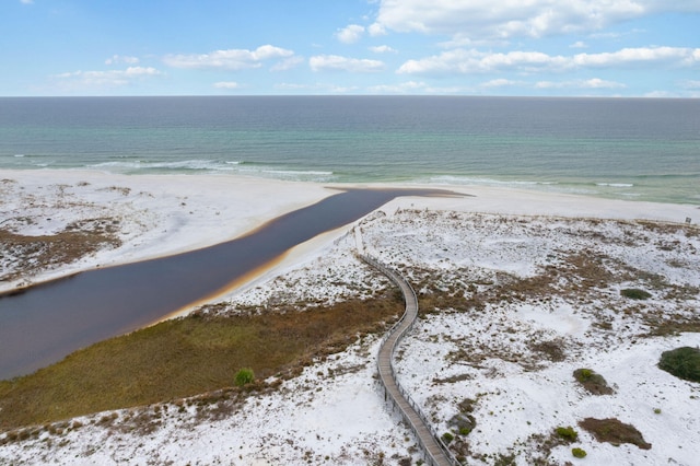 water view with local beach