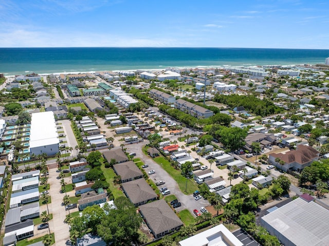 bird's eye view of a large body of water