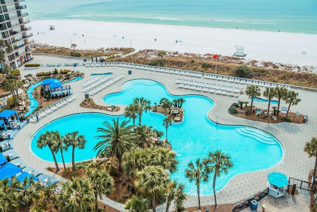 11347 Front Beach Rd # 601, Panama City Beach, FL 32407 - community pool with view of water and beach