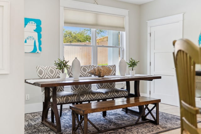 241 Overlook Dr, Miramar Beach, FL 32550 - dining space featuring baseboards