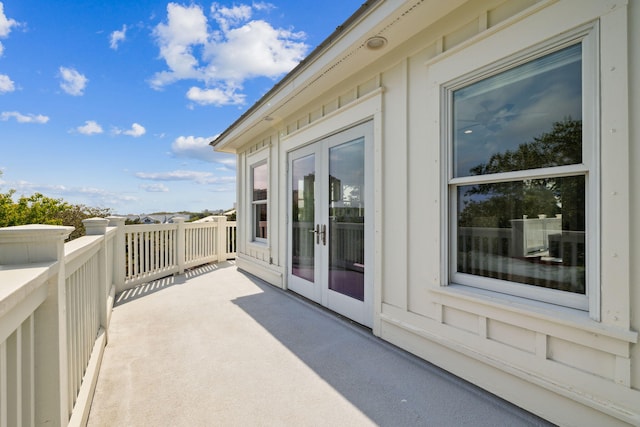 241 Overlook Dr, Miramar Beach, FL 32550 - view of patio with french doors