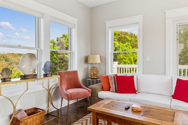 241 Overlook Dr, Miramar Beach, FL 32550 - sitting room featuring wood finished floors