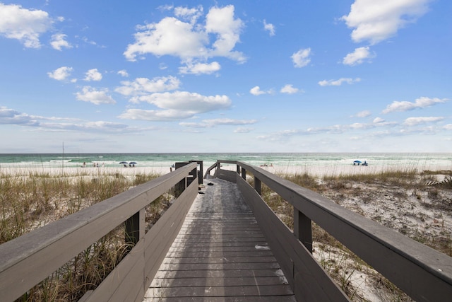 241 Overlook Dr, Miramar Beach, FL 32550 - surrounding community with view of water and beach