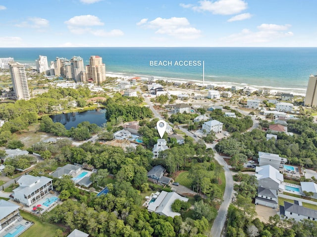 241 Overlook Dr, Miramar Beach, FL 32550 - bird's eye view of a large body of water