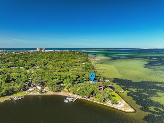 411 Calhoun Ave, Destin, FL 32541 - aerial view of property and surrounding area featuring a nearby body of water
