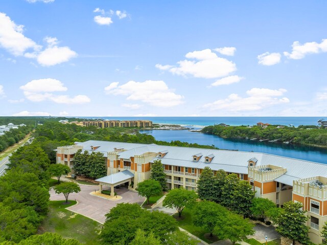 1653 W County Highway 30a Unit 1109, Santa Rosa Beach, FL 32459 - bird's eye view of a large body of water and apartment complex / building