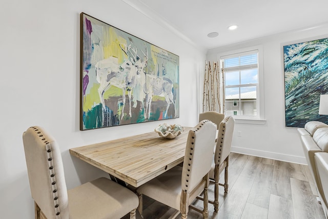 179 S County Highway 393 Unit 445, Santa Rosa Beach, FL 32459 - dining room featuring wood finished floors, recessed lighting, and baseboards