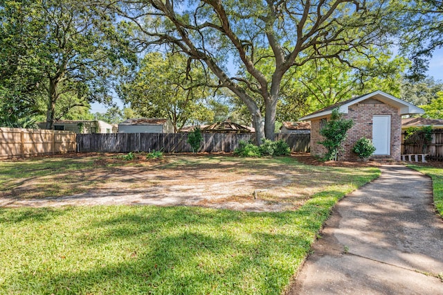 1411 28th St, Niceville, FL 32578 - view of yard featuring an outdoor structure