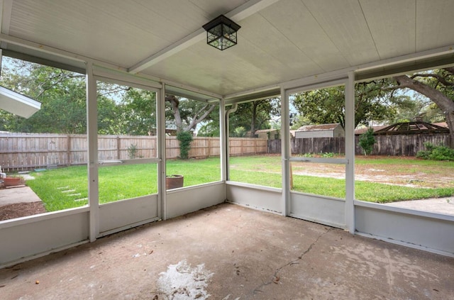 1411 28th St, Niceville, FL 32578 - view of unfurnished sunroom