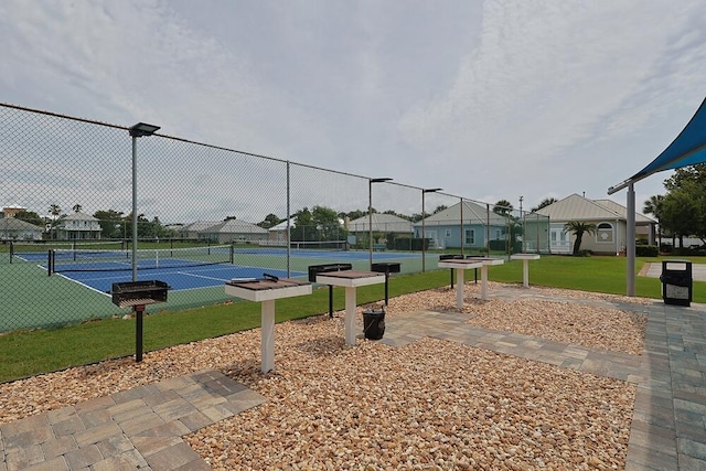 2606 Scenic Gulf Dr Unit 4108, Miramar Beach, FL 32550 - view of tennis court featuring a residential view