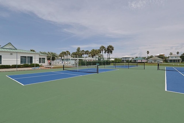 2606 Scenic Gulf Dr Unit 4108, Miramar Beach, FL 32550 - view of tennis court with community basketball court and fence