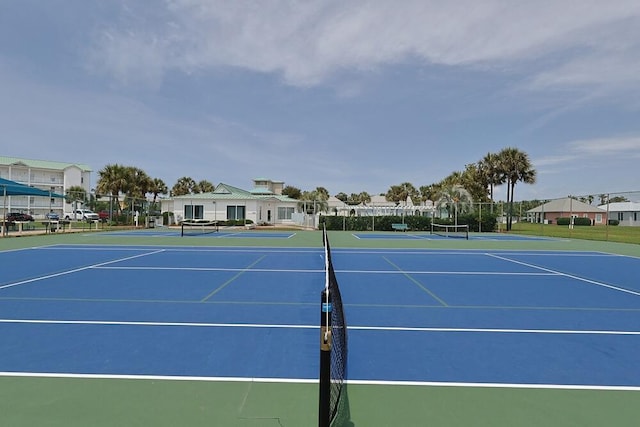 2606 Scenic Gulf Dr Unit 4108, Miramar Beach, FL 32550 - view of tennis court with fence and community basketball court