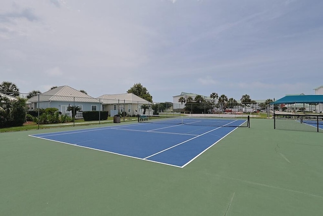 2606 Scenic Gulf Dr Unit 4108, Miramar Beach, FL 32550 - view of tennis court featuring fence and community basketball court