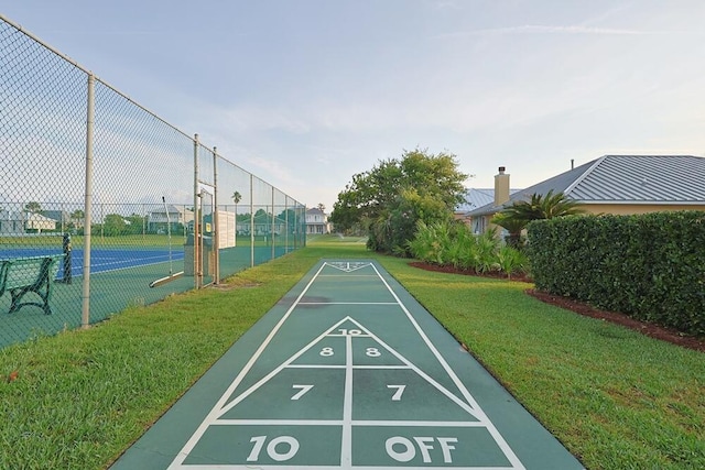 2606 Scenic Gulf Dr Unit 4108, Miramar Beach, FL 32550 - view of community with shuffleboard and a tennis court