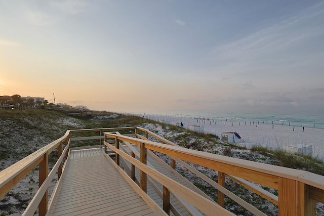2606 Scenic Gulf Dr Unit 4108, Miramar Beach, FL 32550 - dock area featuring view of water and beach