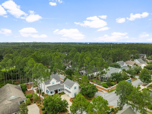 728 Breakers St, Watersound, FL 32461 - aerial view of residential area with a heavily wooded area