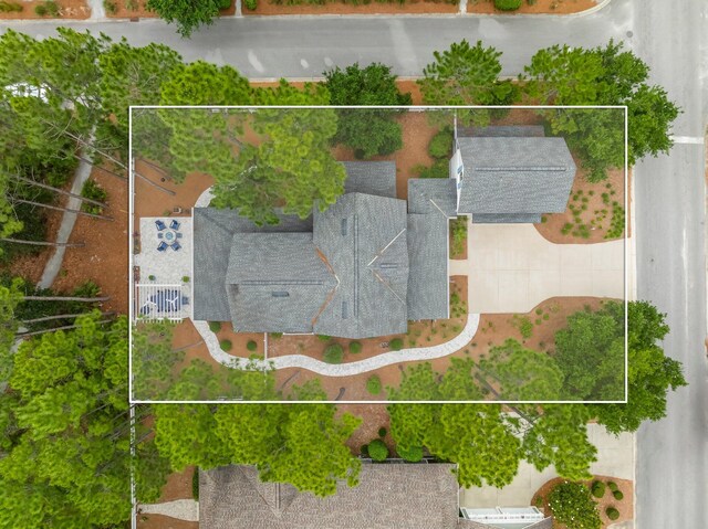 728 Breakers St, Watersound, FL 32461 - aerial overview of property's location featuring property parcel outlined