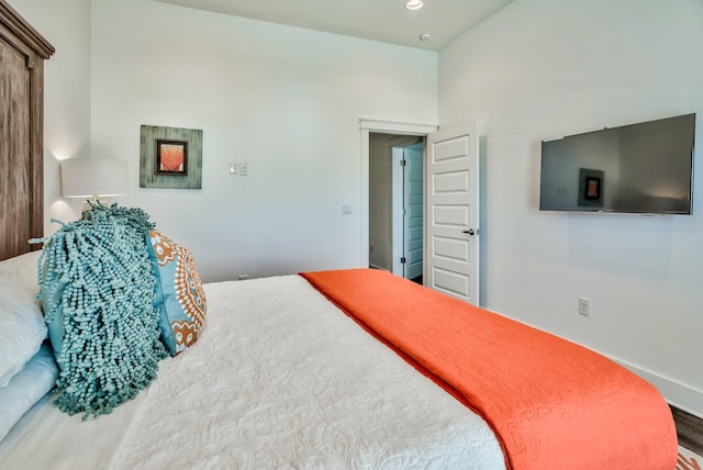 246 Driftwood Rd, Miramar Beach, FL 32550 - bedroom featuring recessed lighting and wood finished floors