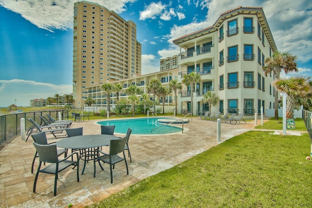 134 Norwood Dr Ph 3, Miramar Beach, FL 32550 - community pool with a patio area