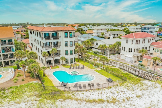 134 Norwood Dr Ph 3, Miramar Beach, FL 32550 - drone / aerial view of a pool