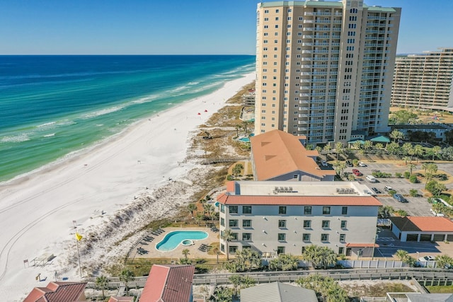 134 Norwood Dr Ph 3, Miramar Beach, FL 32550 - bird's eye view of waterfront with a beach and apartment complex / building