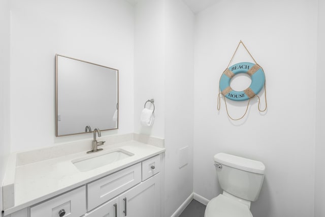 216 E Park Place Ave, Inlet Beach, FL 32461 - half bathroom with vanity and toilet