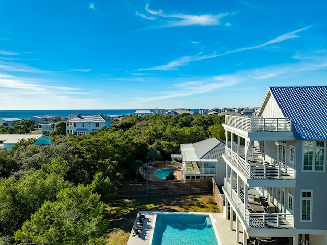 216 E Park Place Ave, Inlet Beach, FL 32461 - aerial view of a pool