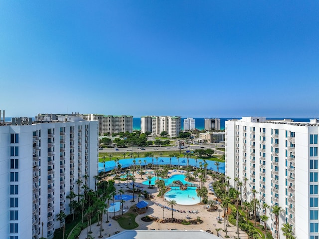 4205 Indian Bayou Trl Unit 10, Destin, FL 32541 - view of urban area featuring a pool