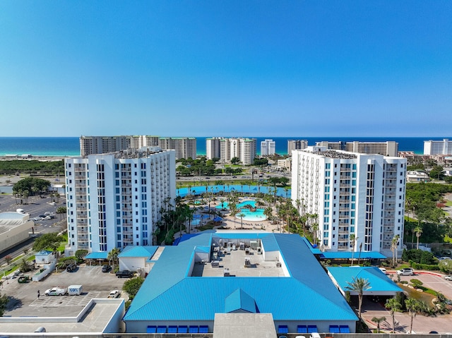 4205 Indian Bayou Trl Unit 10, Destin, FL 32541 - view of urban area featuring a nearby body of water and a pool