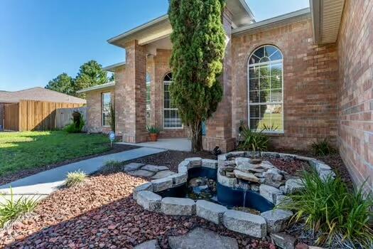 430 Hatchee Dr, Crestview, FL 32536 - property entrance with brick siding