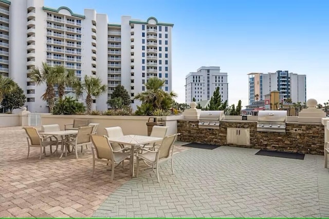 15100 Emerald Coast Pkwy Unit Ph4, Destin, FL 32541 - view of patio featuring outdoor dining space