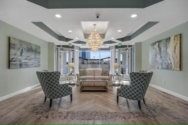 15100 Emerald Coast Pkwy Unit Ph4, Destin, FL 32541 - building lobby featuring a surveillance system and recessed lighting