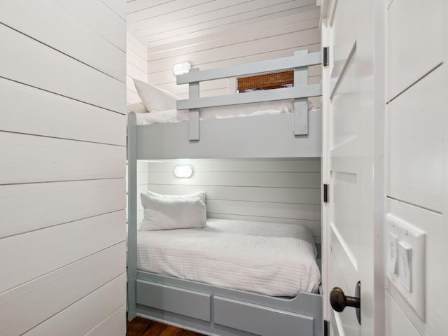 121 Red Cedar Way, Santa Rosa Beach, FL 32459 - bedroom with wooden walls
