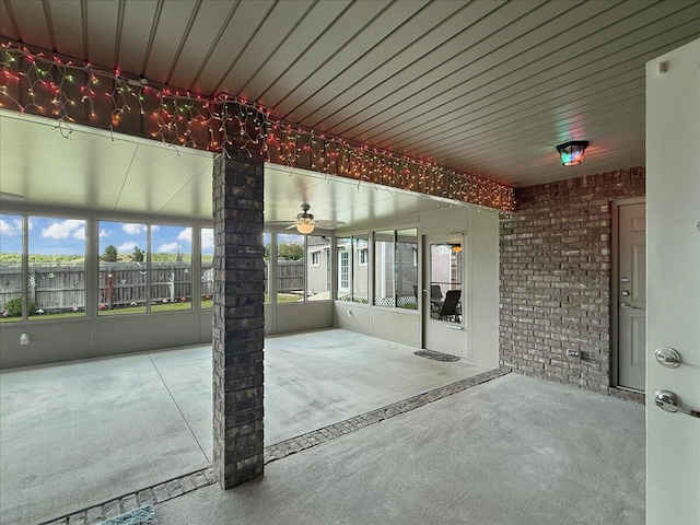 8296 Randall Dr, Navarre, FL 32566 - unfurnished sunroom with healthy amount of natural light