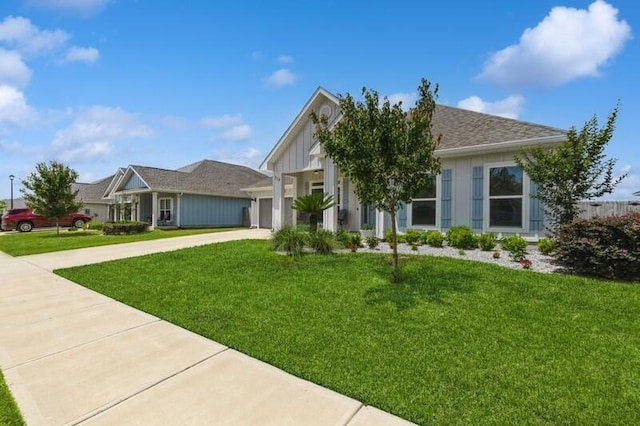 514 Mary Lou Way, Crestview, FL 32539 - single story home with driveway, a front lawn, and a garage