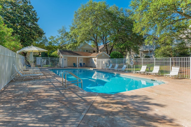 1501 N Partin Dr Unit 264, Niceville, FL 32578 - community pool with fence and a patio