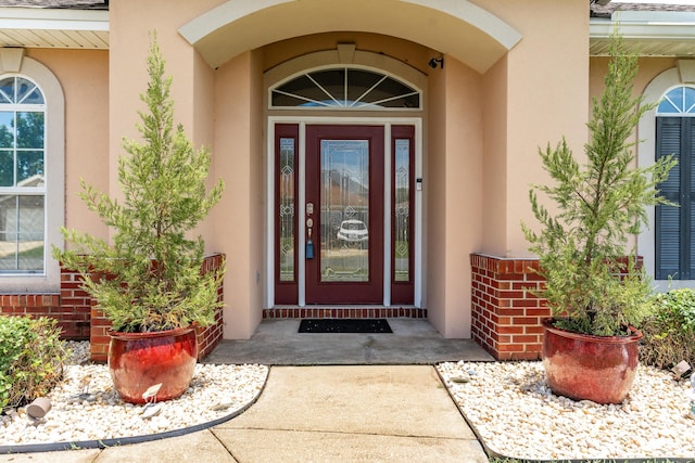 1961 Chesapeake Rdg, Fort Walton Beach, FL 32547 - property entrance with stucco siding