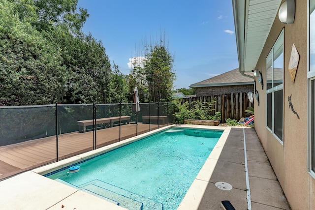 1961 Chesapeake Rdg, Fort Walton Beach, FL 32547 - view of swimming pool featuring a deck