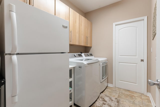 1961 Chesapeake Rdg, Fort Walton Beach, FL 32547 - laundry room featuring washing machine and clothes dryer and cabinet space