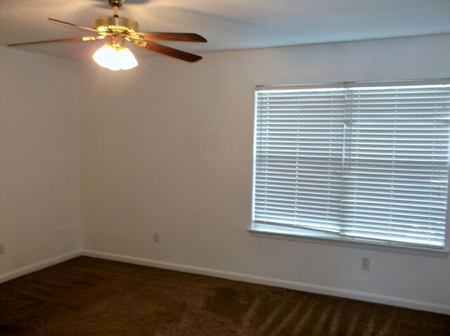 302 Olympia Ct, Fort Walton Beach, FL 32547 - carpeted spare room with a ceiling fan and baseboards