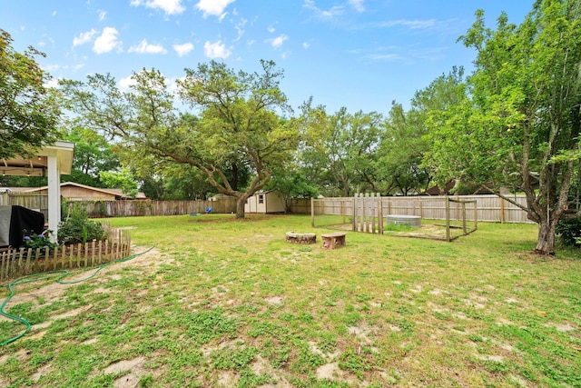 197 Country Club Rd, Shalimar, FL 32579 - view of yard featuring a shed and an outbuilding
