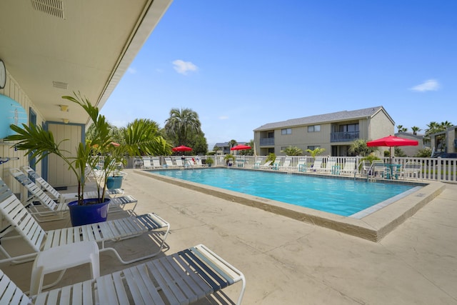 3755 Scenic Highway 98 Unit 1601, Destin, FL 32541 - community pool with fence and a patio