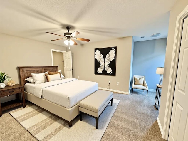 1413 Beaver Run Rd Unit 7, Niceville, FL 32578 - bedroom featuring carpet and a ceiling fan