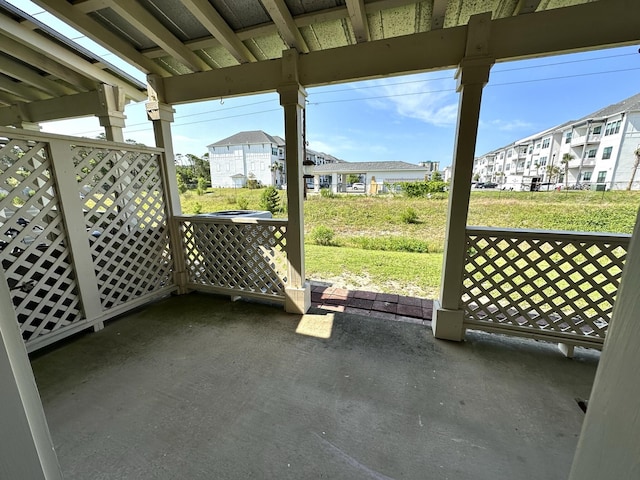 305 Mattie M Kelly Blvd, Destin, FL 32541 - view of patio with a residential view