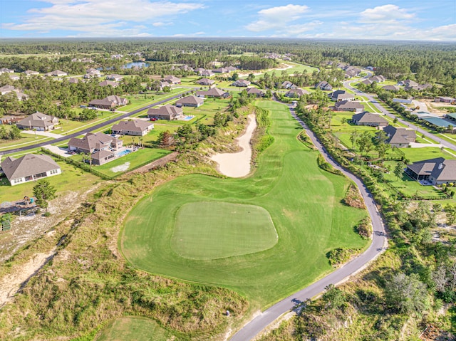 410 Coastal Breeze Dr, Freeport, FL 32439 - aerial view of property and surrounding area with nearby suburban area and a local golf course